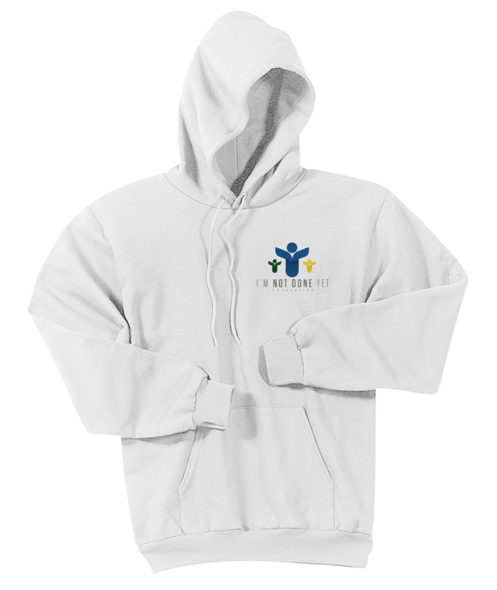 INDY Embroidered Unisex Fleece Hooded Pullover Sweatshirt