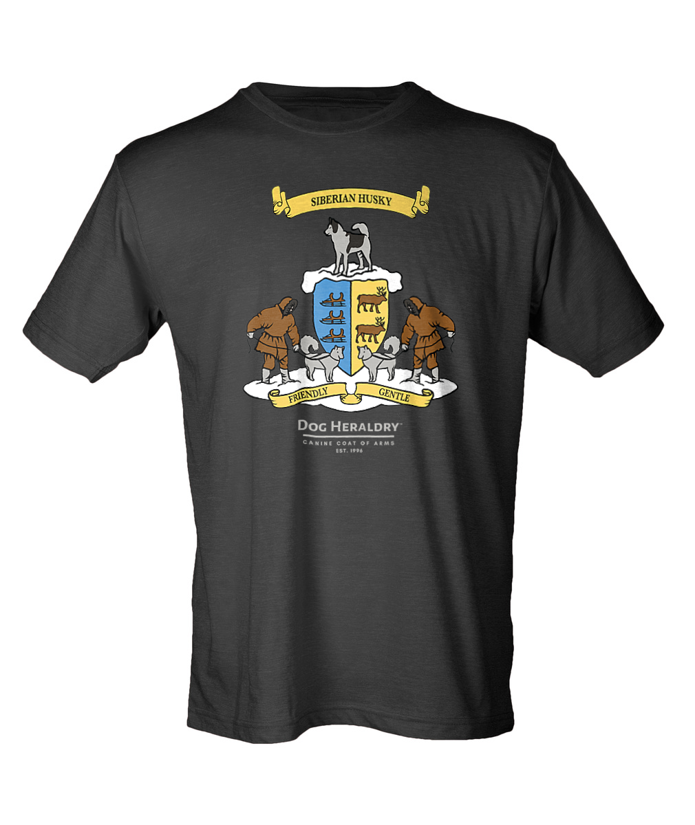 Dog Heraldry™ Unisex T-Shirt - Siberian Husky